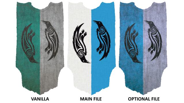Raven Clan Banners Retexture for Assassin's Creed Valhalla