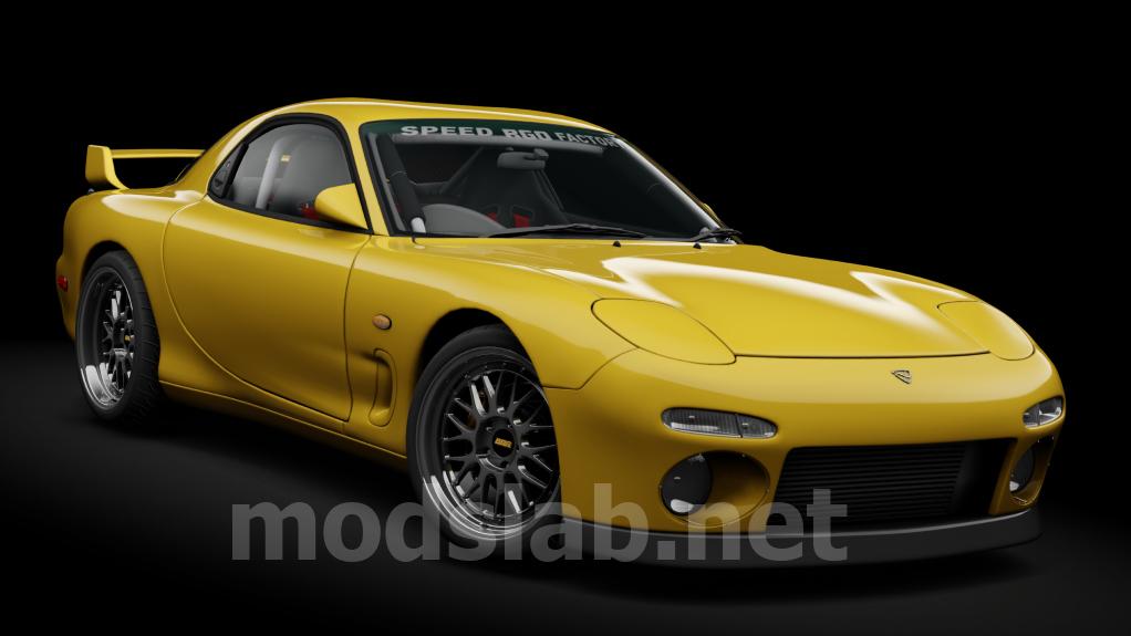 Download Mazda Ɛfini RX FD S Speed Factory RGO for Assetto Corsa