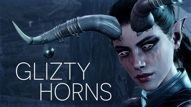 Glizty Horns for Baldur's Gate 3