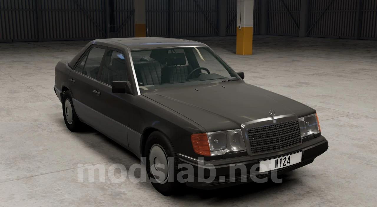 Скачать Mercedes-Benz E-Class (W124) для BeamNG Drive