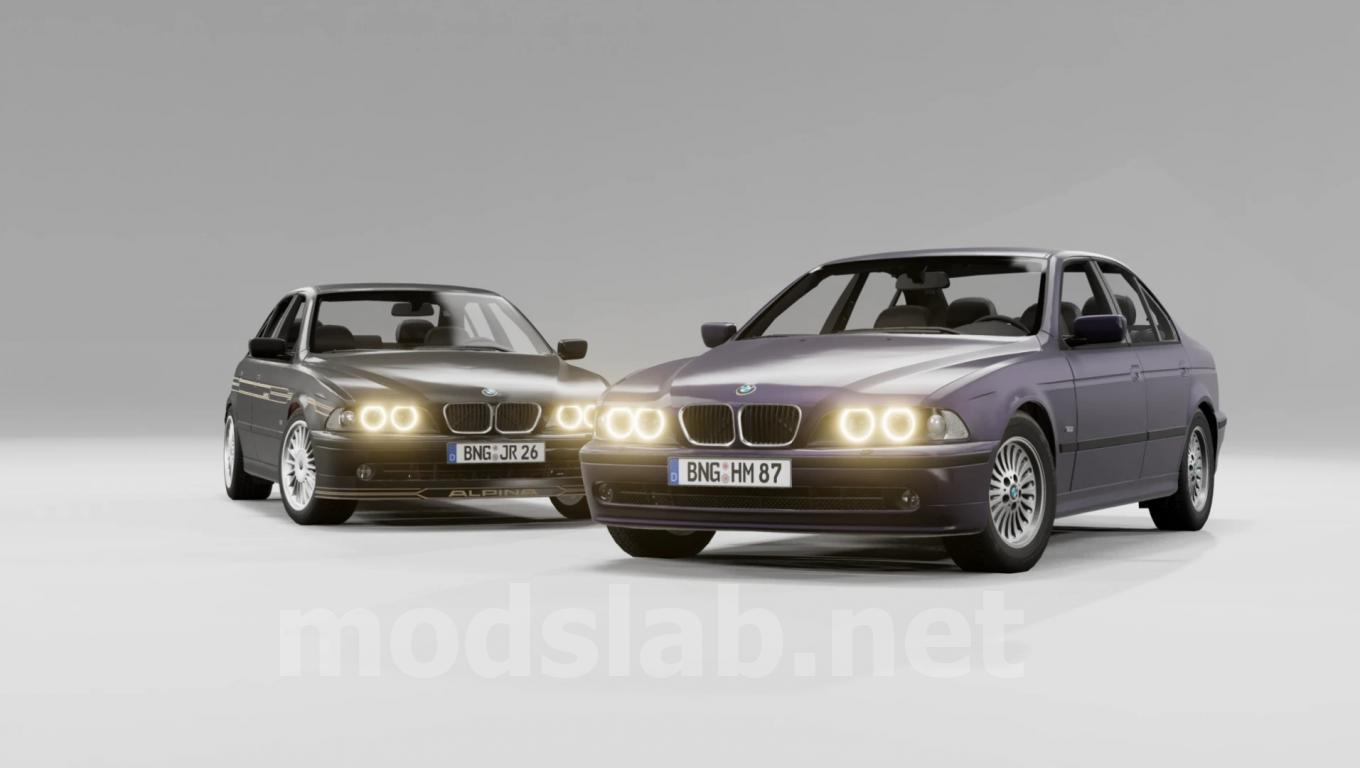 Скачать BMW 5-SERIES E39 для BeamNG Drive