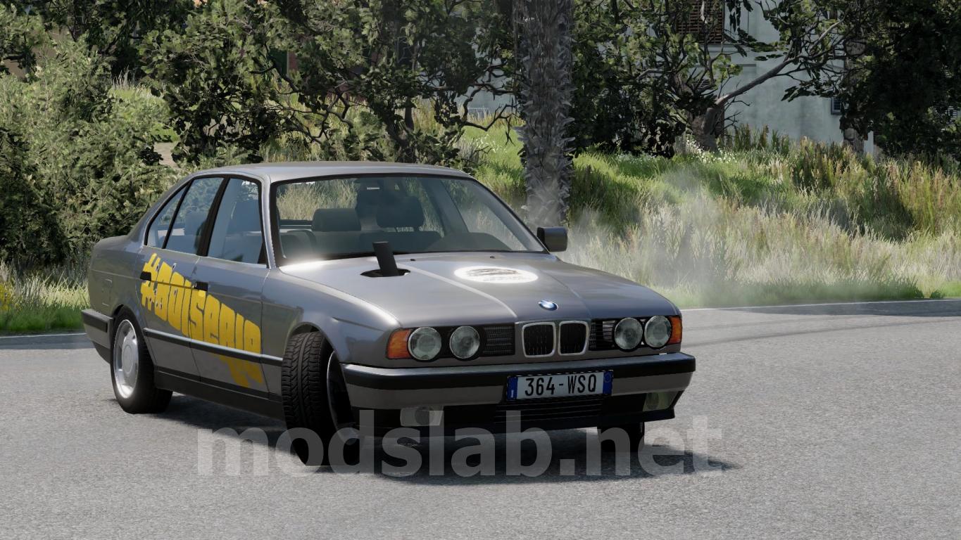 Скачать BMW E34 для BeamNG Drive