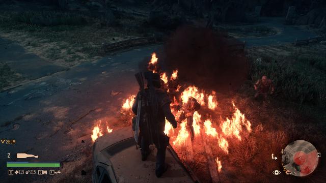 Extended Explosion Radius Throwable Weapons_X3 for Days Gone