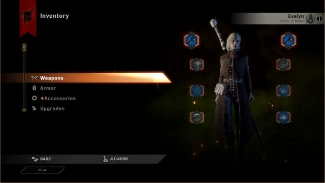 Increase Inventory Capacity for Dragon Age Inquisition