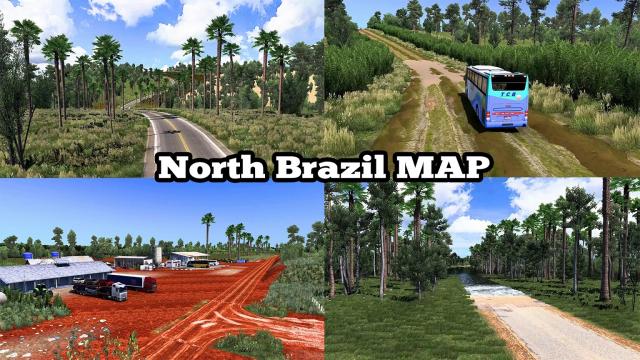 Brazil North Map