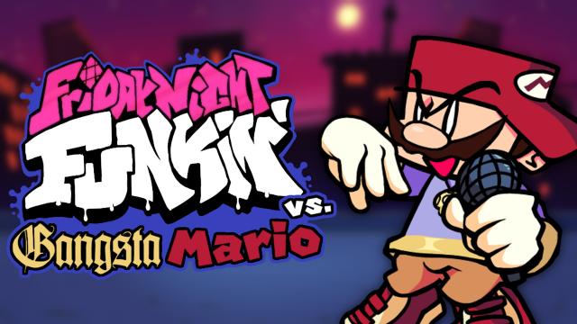 Vs. Gangsta Mario (New Song Update!) for Friday Night Funkin