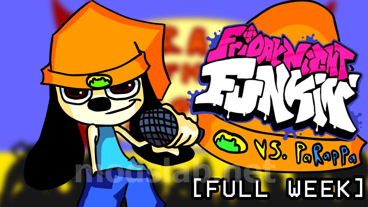 Friday Night Funkin' x PaRappa, FNF PaRappa the Rapper Mod