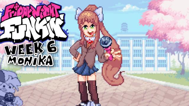 Monika over Senpai!
