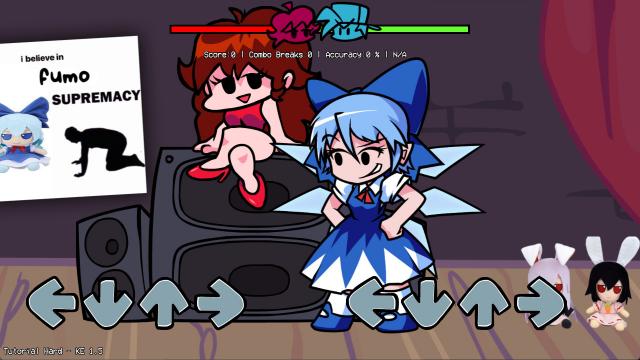 Playable Cirno for Friday Night Funkin