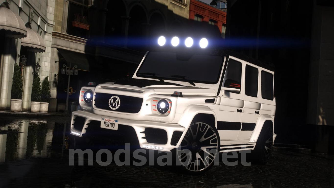 Скачать Mercedes Benz G63 Gronos Mansory для GTA 5