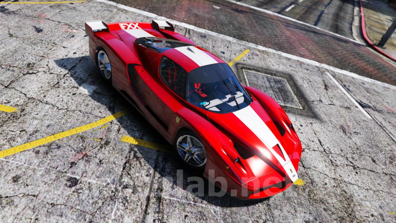 Скачать Ferrari FXX 2005 [Add-On / Replace | Template | Wiper | OIV] для GTA  5