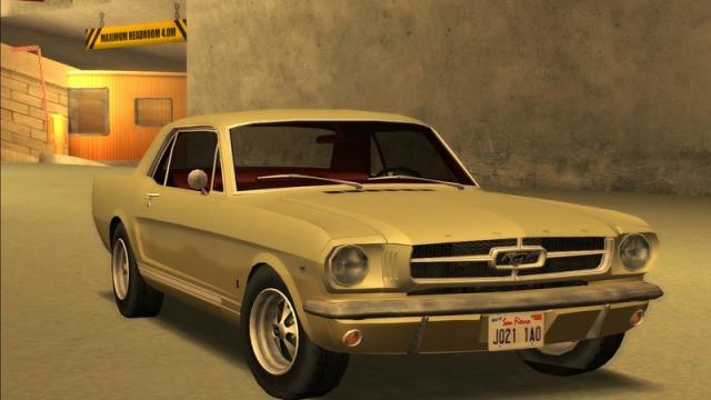Ford Mustang GT Coupe '65 for GTA San Andreas