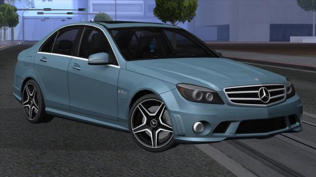 Mercedes-Benz C 63 (W204) '10 [IVF | VehFuncs] for GTA San Andreas