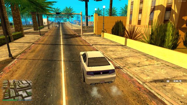 Retextured V Graphics for GTA San Andreas