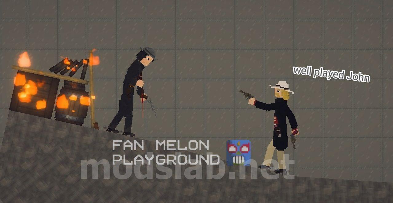 Скачать NPC John Marston для Melon Playground