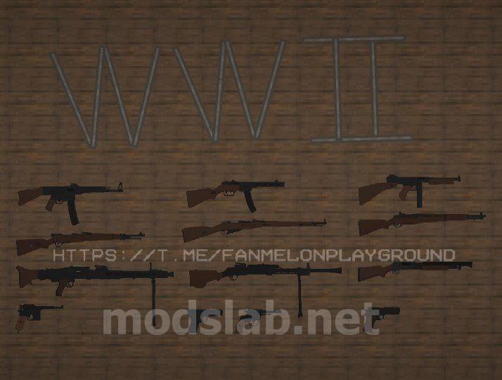 Vietnam War Character And Weapon Mod - Mods for Melon Playground