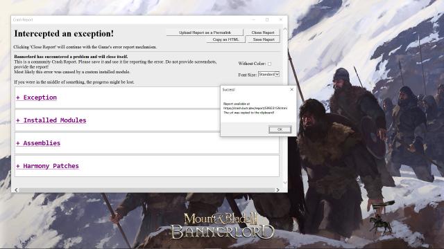 ButterLib for Mount And Blade: Bannerlord