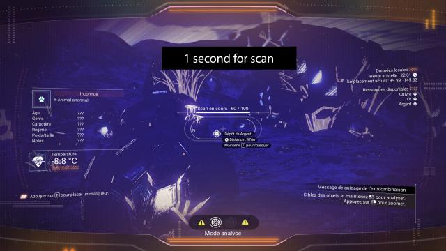 Fast Scans for No Man's Sky