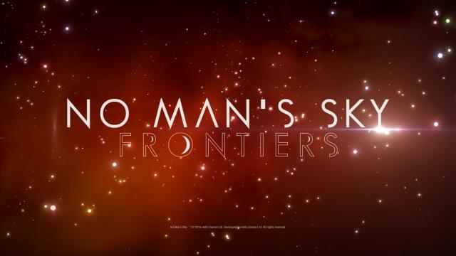Frontiers Intro Logo Replacer for No Man's Sky
