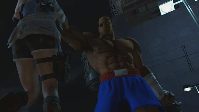 Street Fighter 5 Sagat for Resident Evil 3