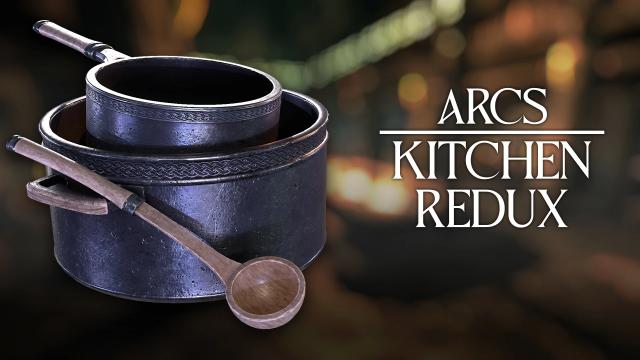 Arcs Kitchen Redux 2k - 4k for Skyrim SE-AE