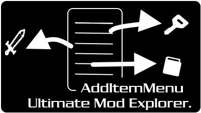 AddItemMenu - Ultimate Mod Explorer for Skyrim SE-AE