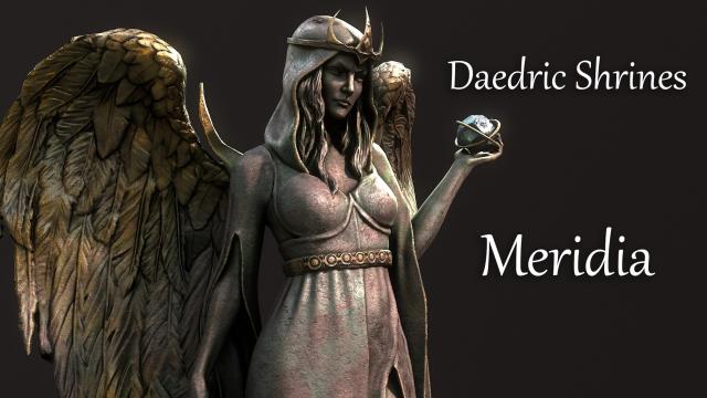 Daedric Shrines - Meridia for Skyrim SE-AE