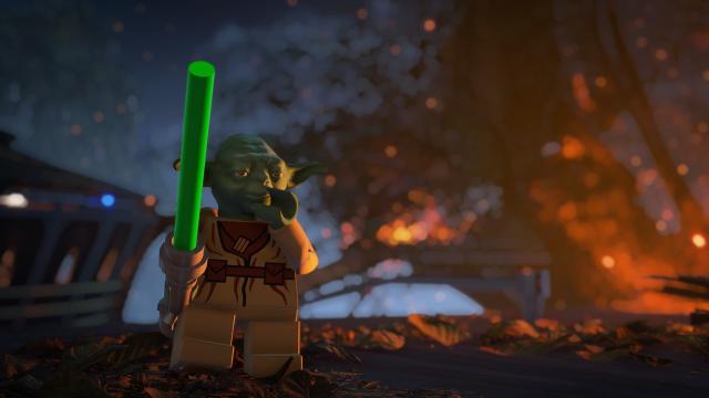 LEGO Yoda for Star Wars Battlefront 2