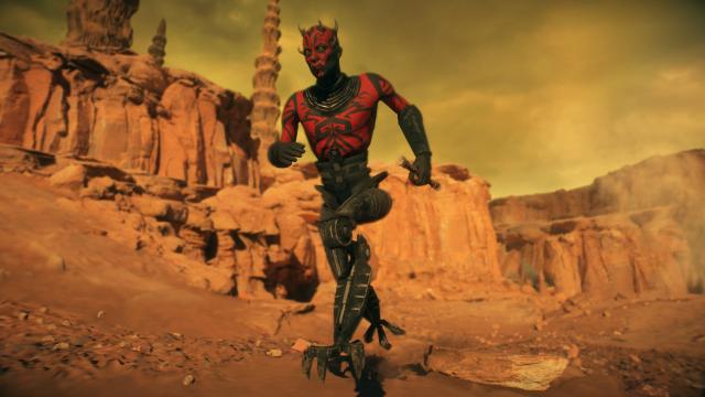 Cyborg Legs Maul for Star Wars Battlefront 2