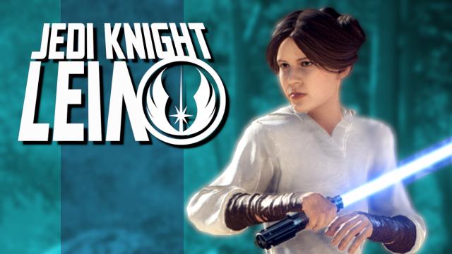 Jedi Knight Leia for Star Wars Battlefront 2