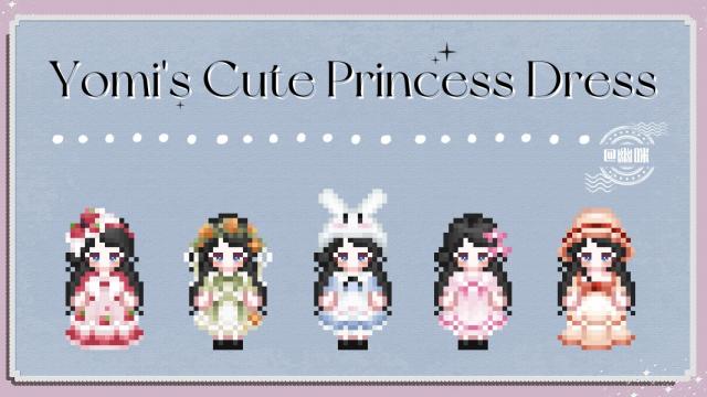 Yomi's Cute Princess Dress (Applicable 1.6) for Stardew Valley