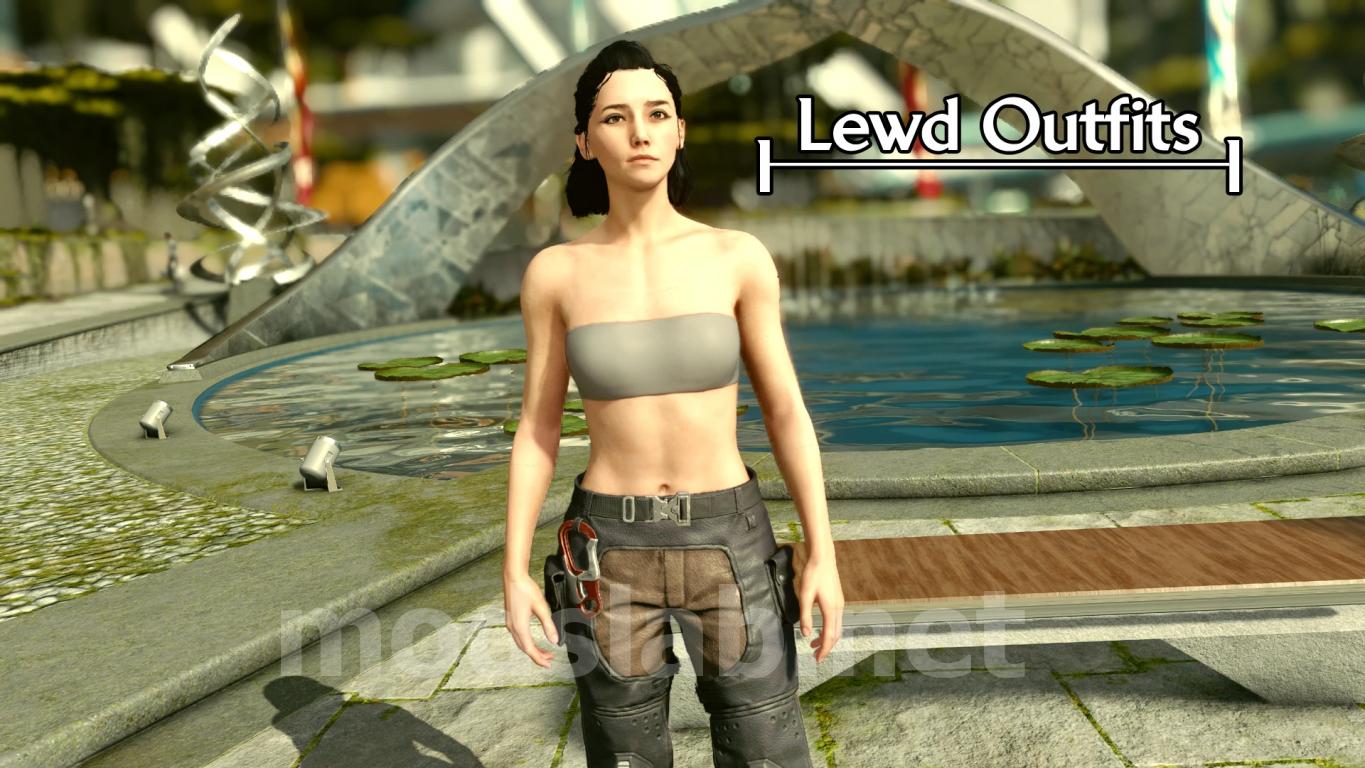 Download Lewd Outfits With Working Skin For Starfield