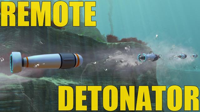 Remote Torpedo Detonator for Subnautica