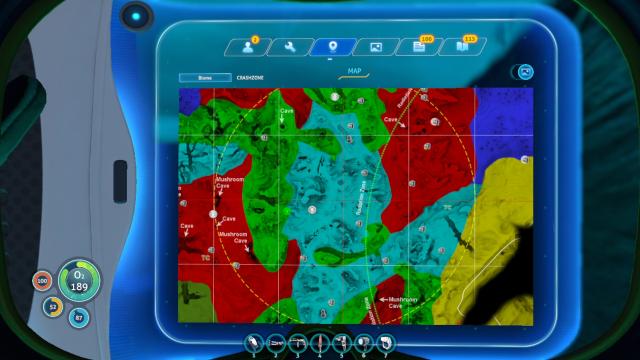 New Biome Map for Subnautica