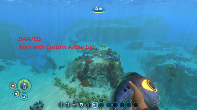 Disable Auto-add to Quickslots (DAATQS ) for Subnautica