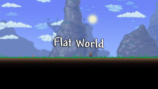 Flat World for Terraria