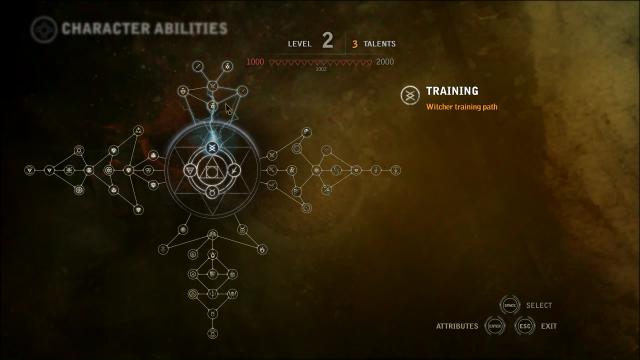 3     3 Talents Per Level for The Witcher 2