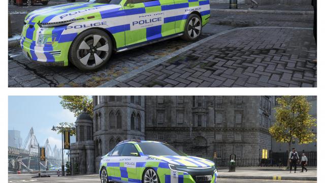 WIP Real London Police cars for Watch Dogs: Legion