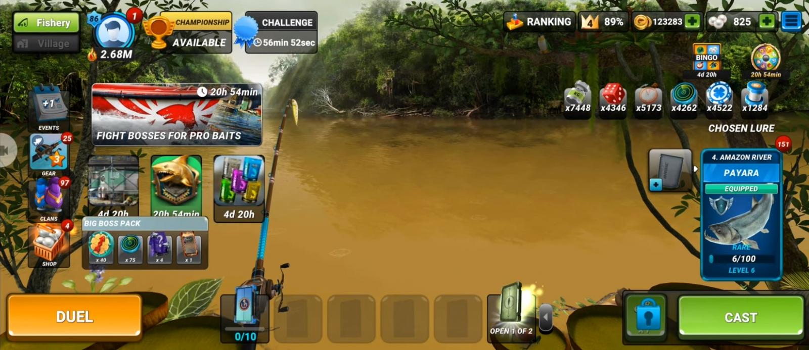 Промокоды на октябрь 2023 для Fishing Clash | ModsLab