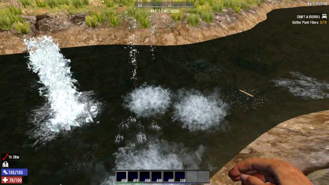 Water effects for 7 Days to Die