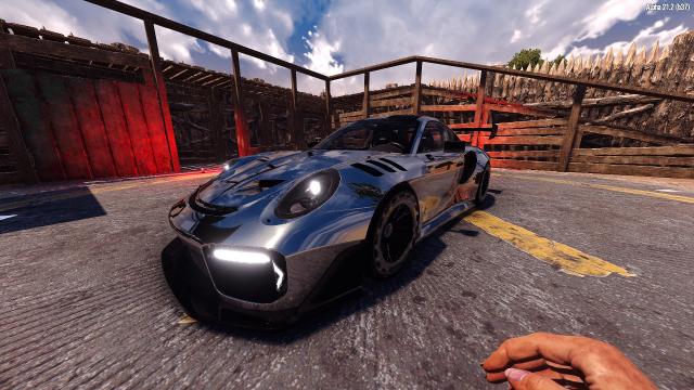 Porsche 911 GTR SR для 7 Days to Die