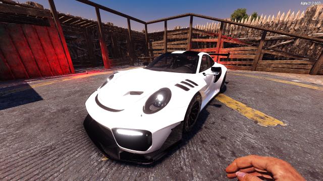 Porsche 911 GTR SR для 7 Days to Die