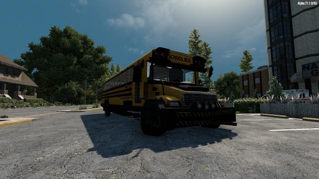 Apocalyptic School Bus для 7 Days to Die