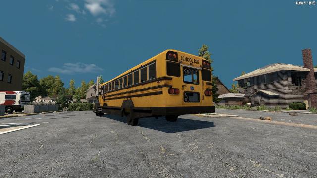 Apocalyptic School Bus для 7 Days to Die