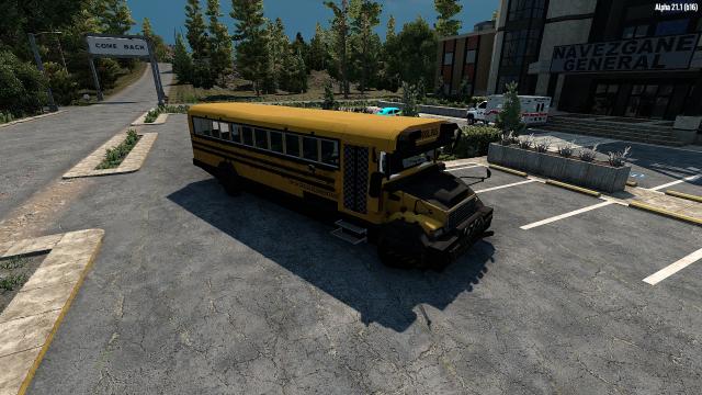 Apocalyptic School Bus для 7 Days to Die