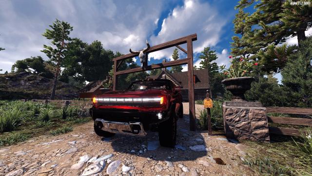 Hummer EV для 7 Days to Die