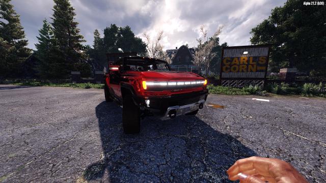 Hummer EV для 7 Days to Die