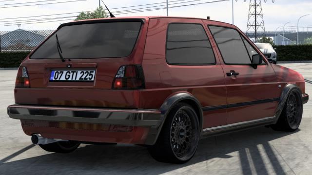 Volkswagen Golf GTI MK2 для American Truck Simulator