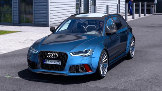 Audi A6 S6 RS6 C7 Avant 2016 для American Truck Simulator