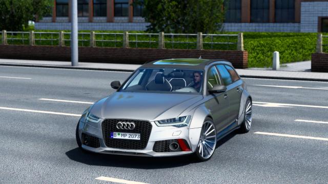 Audi A6 S6 RS6 C7 Avant 2016 for American Truck Simulator